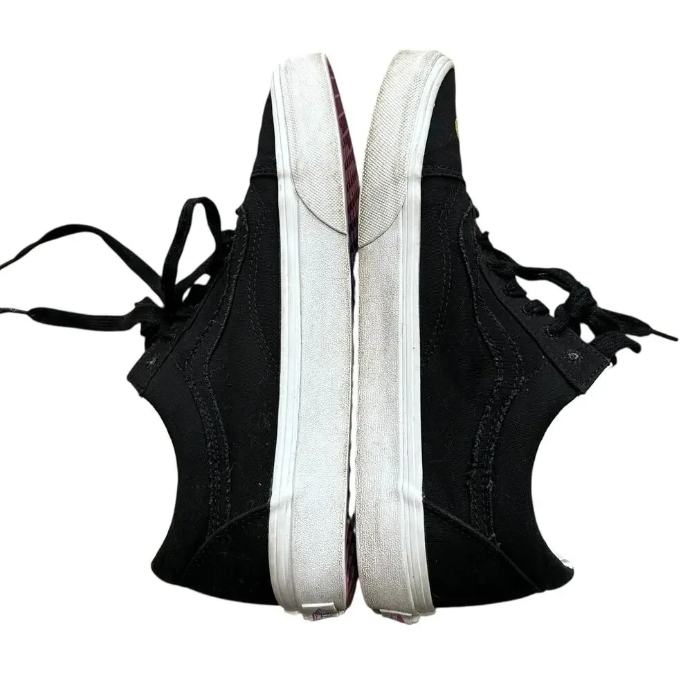 VANS Old Skool Cultivate Care Classic Canvas Sneakers Unisex M8.5/W10 Black Boho - Picture 8 of 11
